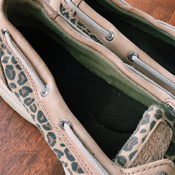 Sperry Top Sider Leopard Print Size 7 - Picture 6 of 6